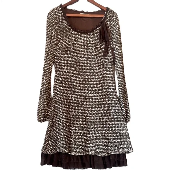brown dress altar'd state tribal infinity-maxi-dress main image 0